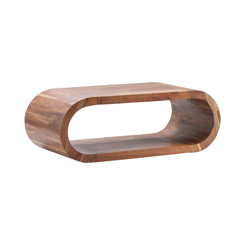 Table basse en bois de manguier - 51x23x18