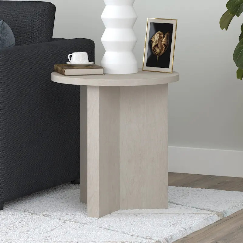 Table d'appoint ronde de 20 po de large - 20 po de large