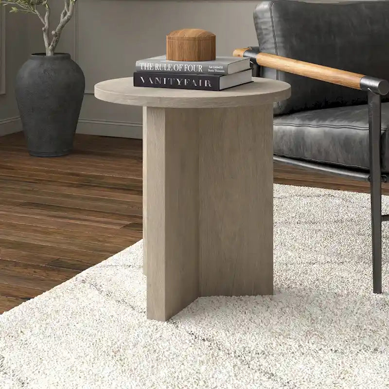 Table d'appoint ronde de 20 po de large - 20 po de large