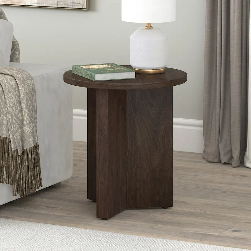 Table d'appoint ronde de 20 po de large - 20 po de large