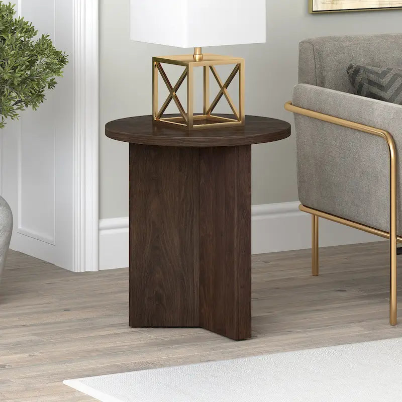 Table d'appoint ronde de 20 po de large - 20 po de large