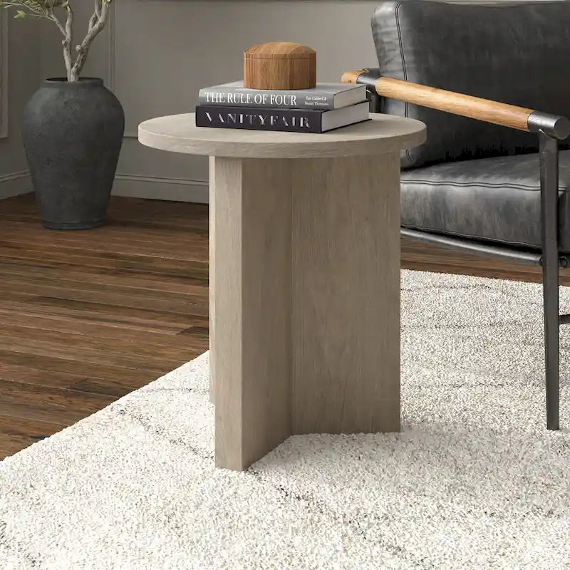 Table d'appoint ronde de 20 po de large - 20 po de large