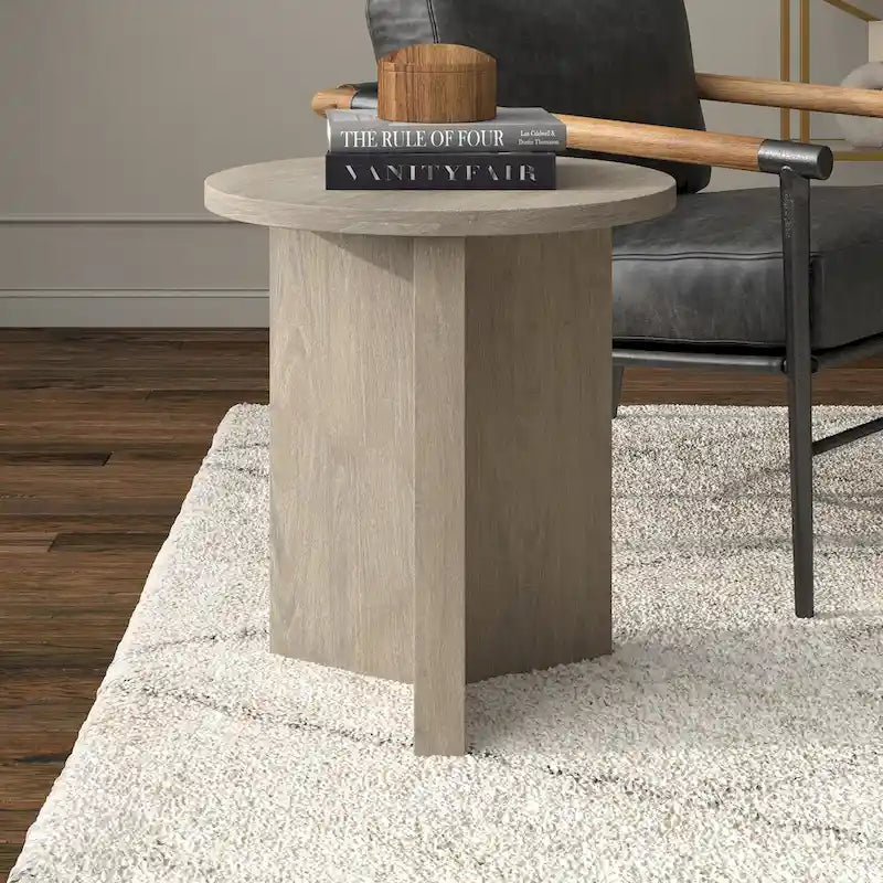 Table d'appoint ronde de 20 po de large - 20 po de large