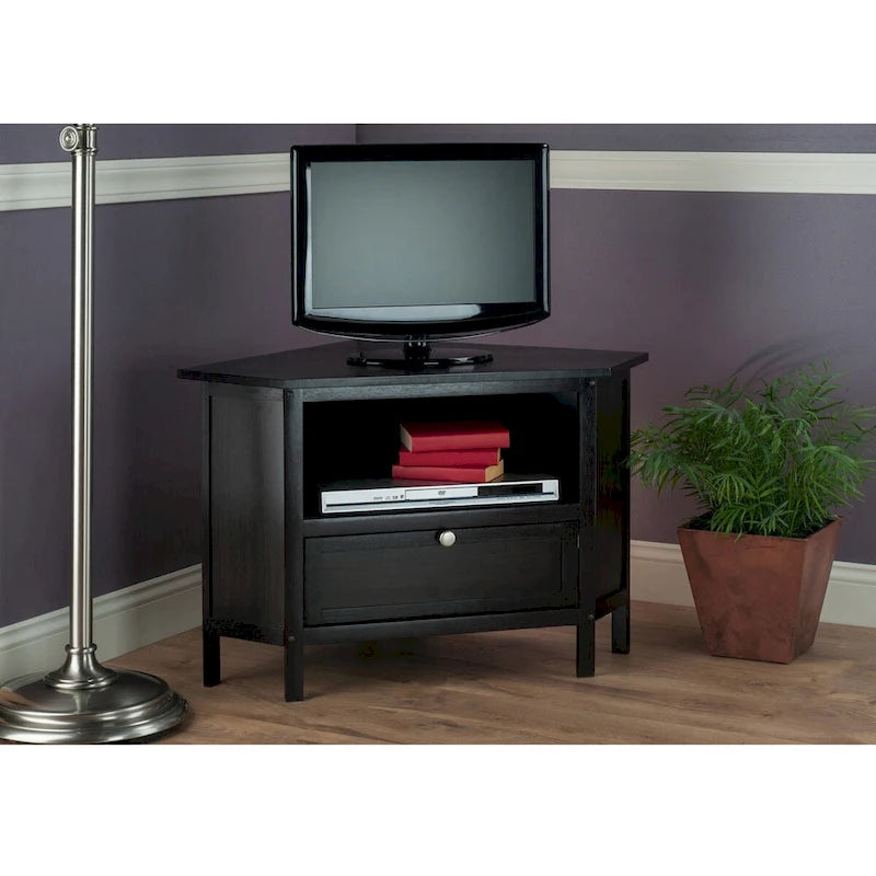 Meuble TV d'angle et média, Expresso - 34,65 x 23,94 x 22,28 pouces