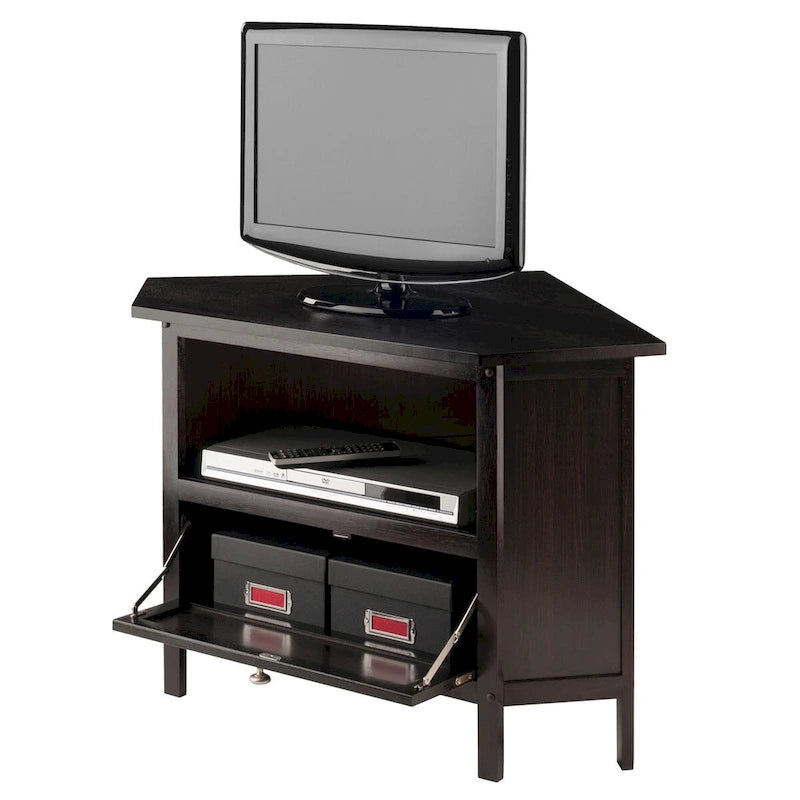 Meuble TV d'angle et média, Expresso - 34,65 x 23,94 x 22,28 pouces