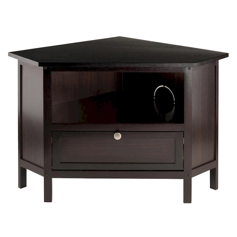 Meuble TV d'angle et média, Expresso - 34,65 x 23,94 x 22,28 pouces