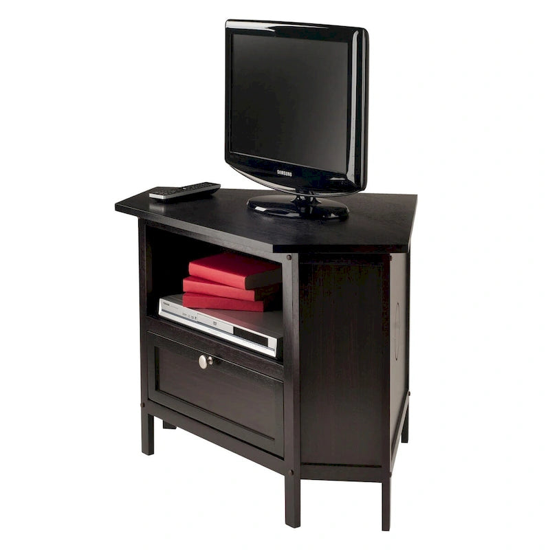 Meuble TV d'angle et média, Expresso - 34,65 x 23,94 x 22,28 pouces