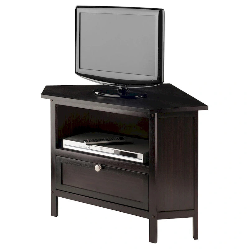 Meuble TV d'angle et média, Expresso - 34,65 x 23,94 x 22,28 pouces