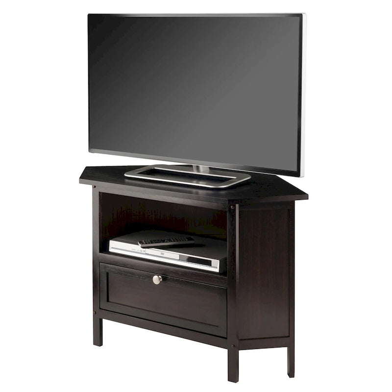 Meuble TV d'angle et média, Expresso - 34,65 x 23,94 x 22,28 pouces