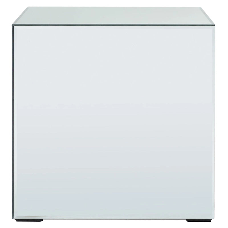 Table d'appoint miroir - 16 L x 16 P x 16 H - 16Lx16Px16H