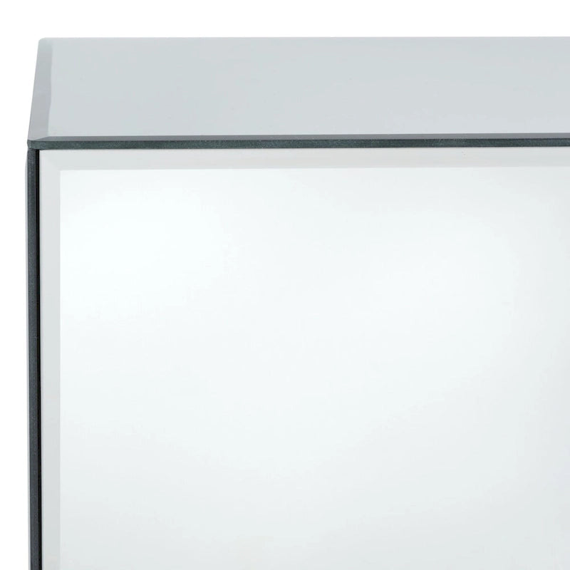 Table d'appoint miroir - 16 L x 16 P x 16 H - 16Lx16Px16H