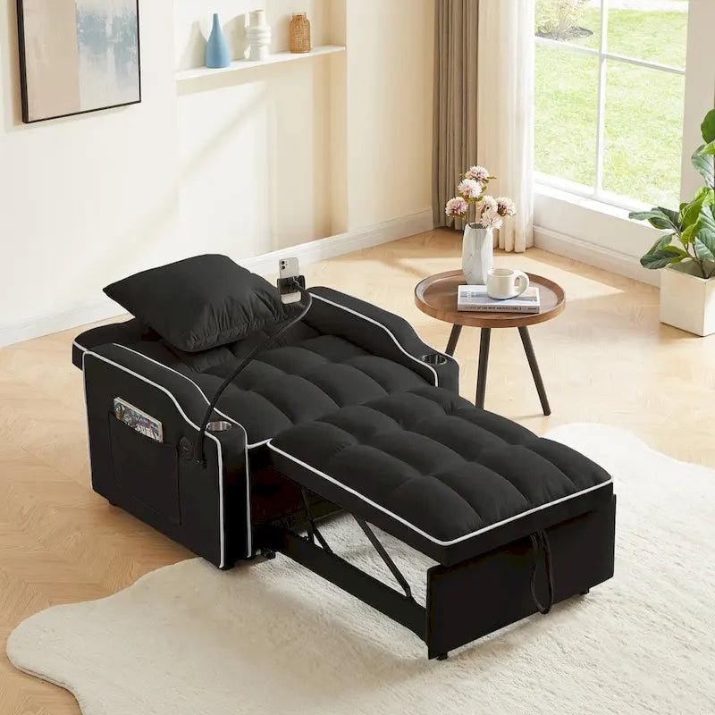 Fauteuil-lit convertible réglable